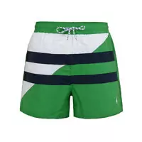 polo short de bain casual shorts paris two line vert